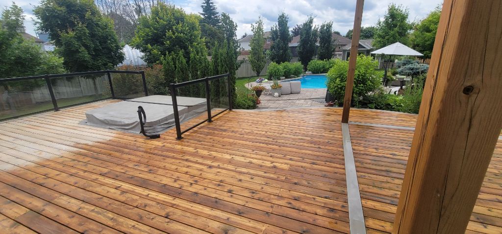 Soft Wash Deck Cleaning in Beaverton, ON - No Bleach!